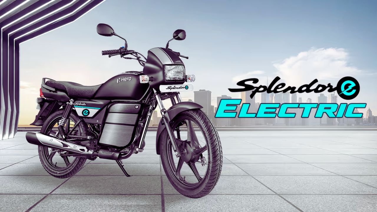 Hero Splendor Electric Concept Unveiled
